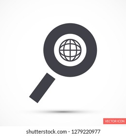 search for land vector icon 10 eps