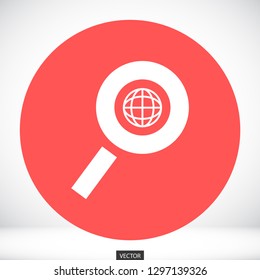 search for land vector icon 10 eps