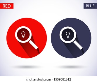 search light icon. Vector Eps 10. Lorem Ipsum Flat Design