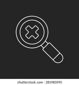 search line icon