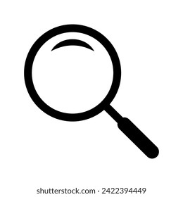 Icono de línea de búsqueda. El diseño se puede usar para aplicaciones web y móviles. Ilustración del vector
