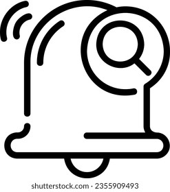 search line icon illustration vector