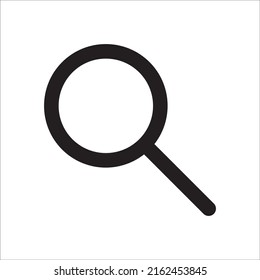 Icono de línea de búsqueda. signo de estilo lineal para concepto móvil y diseño web. Icono de vector de esquema de búsqueda. Símbolo, ilustración del logotipo. Gráficos vectoriales perfectos para píxeles