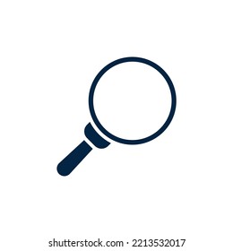 search line icon. Simple element illustration. search concept outline symbol design.