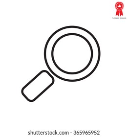Search line Icon. Vector