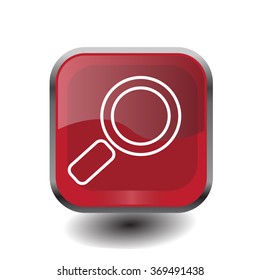 Search line Icon. Vector