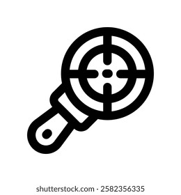 search line icon. vector icon for your website, mobile, presentation, and logo design.