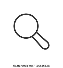 Search line icon. Web symbol for web and apps. Sign design in outline style. Search stroke object.