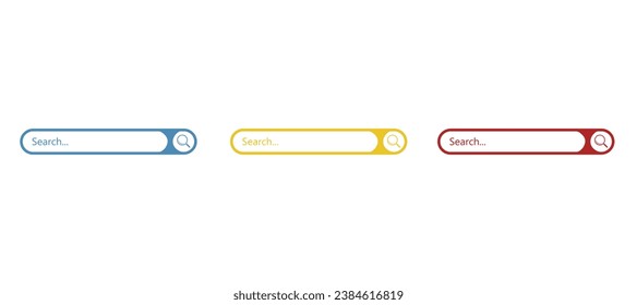 search line icon, website, on a white background, vector illustration