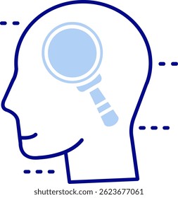 Search Line vector Icon Design