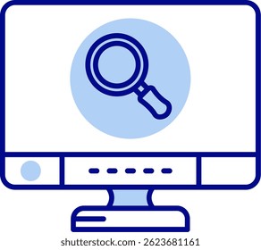 Search Line vector Icon Design