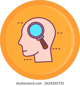 Search Line vector Icon Design