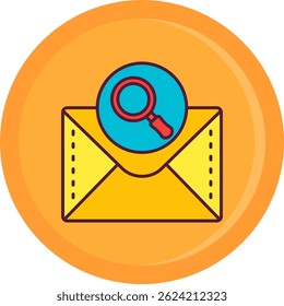 Search Line vector Icon Design