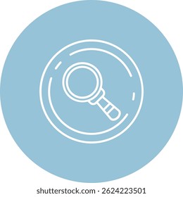 Search Line vector Icon Design
