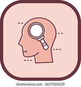 Search Line vector Icon Design
