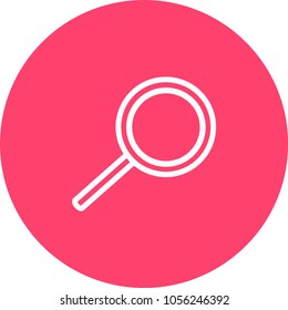 Search, linear icon. Linear web icon.