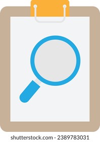 Search List Task Icon Vector Flat Illustration