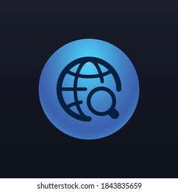Ubicación de la búsqueda - botón Icono de la aplicación