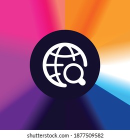 Ubicación de la búsqueda - botón Icono de la aplicación