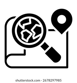 Search Location Icon Element For Design
