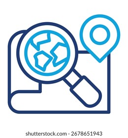 Search Location Icon Element For Design