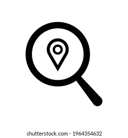 Search location icon vector design