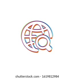 Search Location - Vector App Icon