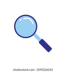 search logo icon illustration flat