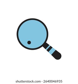 search logo icon illustration flat