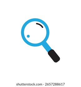 search  logo icon illustration flat