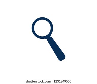 Search logo template vector icon illustration design