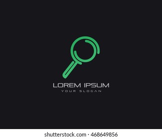 Search Logo Vector Illustration