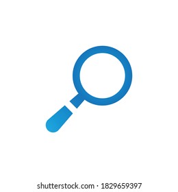 diseño de la ilustración de la plantilla de vector de logotipo de búsqueda