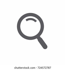 Search Loop  icon flat style vector illustration