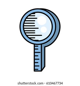search loupe discovery image vector illustration eps 10