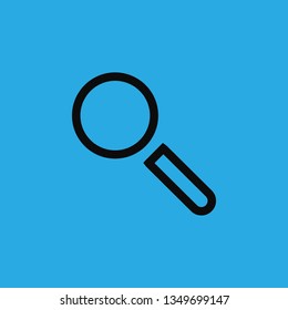 search loupe icon vector