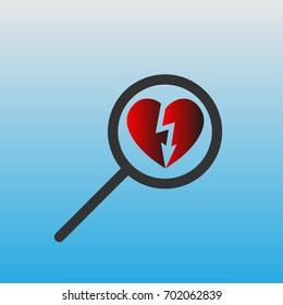 Search for love. Heart searching for the heart...