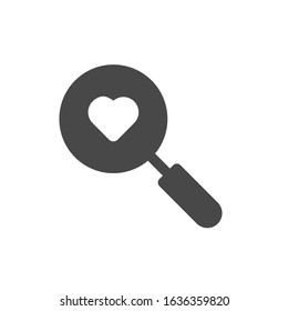 search love solid icon valentines day 