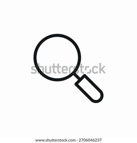 search magnifier icon sign vector