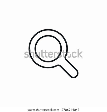 search magnifier icon sign vector