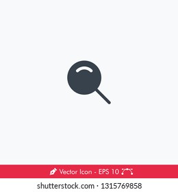Search (Magnifier) Icon / Vector