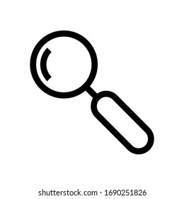 Search Magnify flat vector icon design