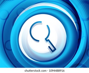 Botón web de la función de ampliación de búsqueda, icono de ampliación. Signo de lupa moderno, diseño de sitio web o aplicación móvil. Ilustración del vector