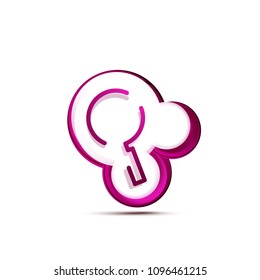 Botón web de la función de ampliación de búsqueda, icono de ampliación. Signo de lupa moderno, diseño de sitio web o aplicación móvil. Ilustración del vector