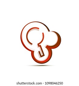 Search magnifyier web button, magnify icon. Modern magnifying glass sign, web site design or mobile app. Vector illustration