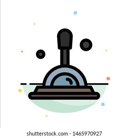 Search, Magnifying Glass, Deep Search Abstract Flat Color Icon Template. Vector Icon Template background