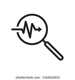 Search magnifying glass Icon