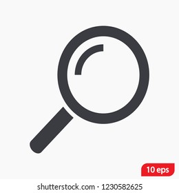 search magnifying glass icon