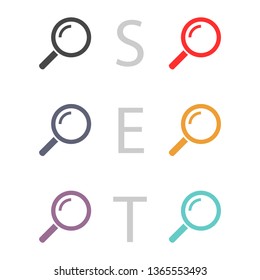 search magnifying glass icon