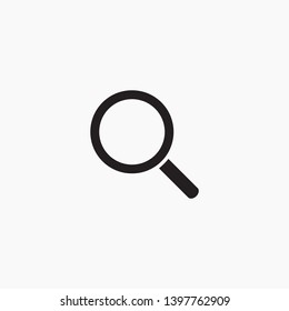 search magnifying glass icon. lorem ipsum Flat Design JPG